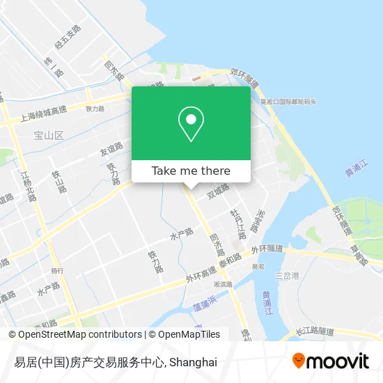 易居(中国)房产交易服务中心 map