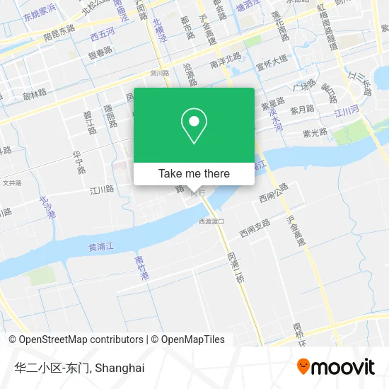 华二小区-东门 map