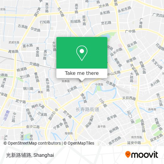 光新路辅路 map