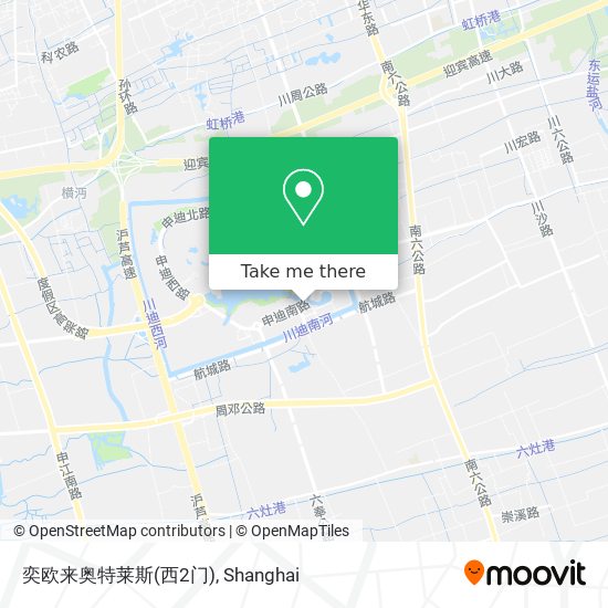 奕欧来奥特莱斯(西2门) map