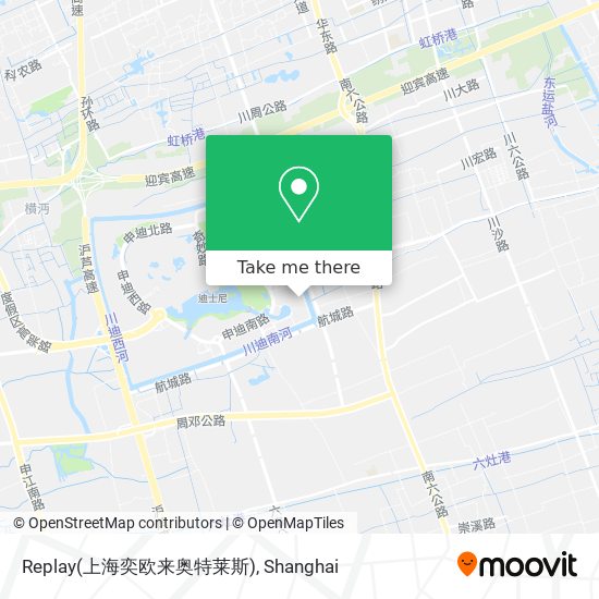 Replay(上海奕欧来奥特莱斯) map