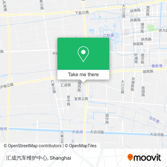 汇成汽车维护中心 map