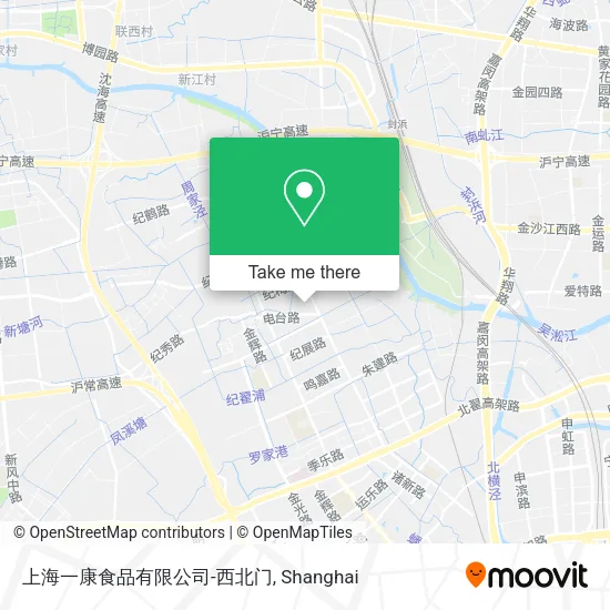 上海一康食品有限公司-西北门 map