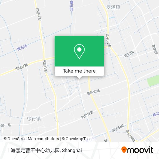 上海嘉定曹王中心幼儿园 map