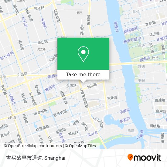 吉买盛早市通道 map