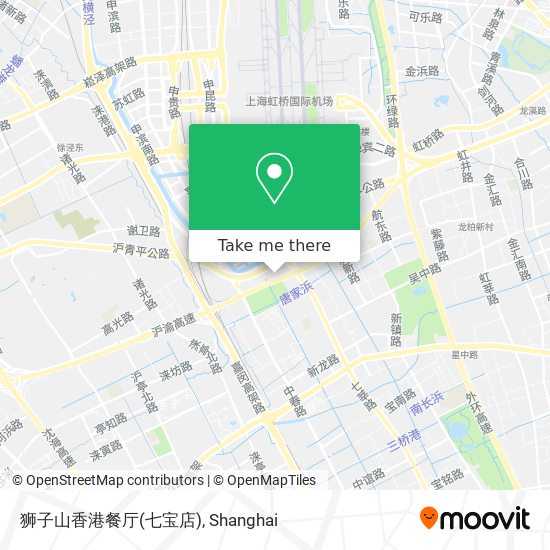 狮子山香港餐厅(七宝店) map