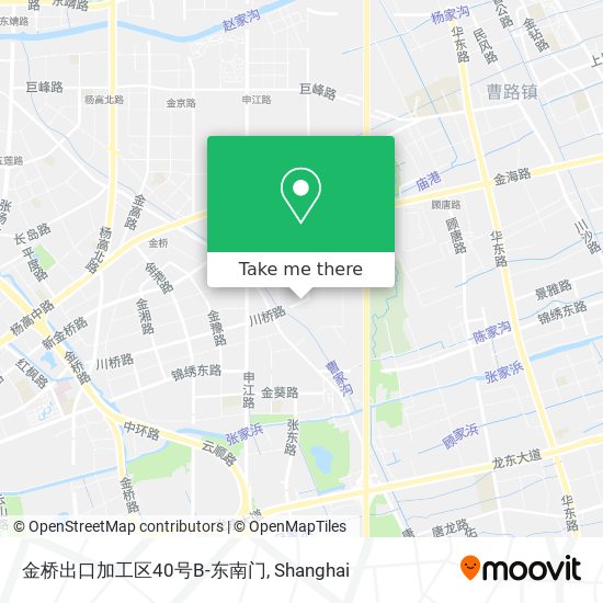 金桥出口加工区40号B-东南门 map
