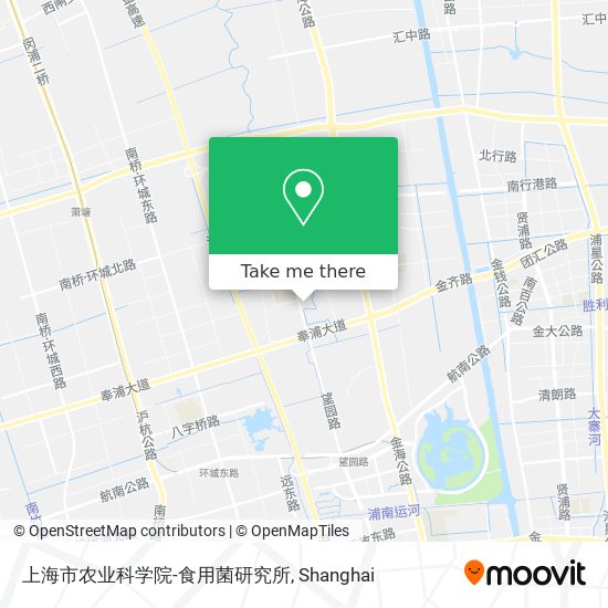上海市农业科学院-食用菌研究所 map