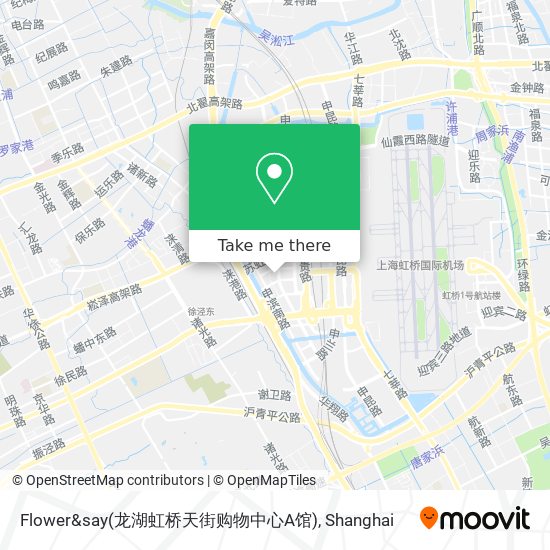 Flower&say(龙湖虹桥天街购物中心A馆) map