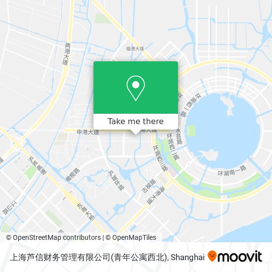 上海芦信财务管理有限公司(青年公寓西北) map