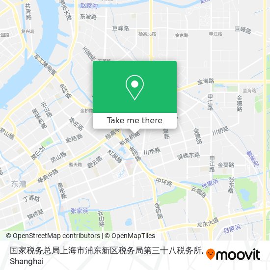 国家税务总局上海市浦东新区税务局第三十八税务所 map