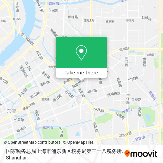 国家税务总局上海市浦东新区税务局第三十八税务所 map