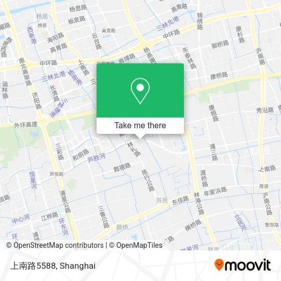 上南路5588 map