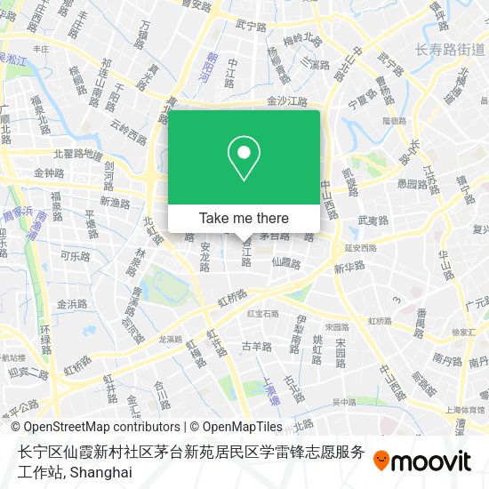 长宁区仙霞新村社区茅台新苑居民区学雷锋志愿服务工作站 map