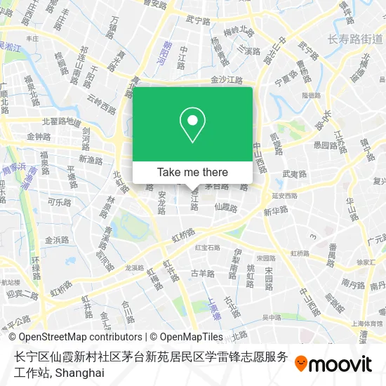 长宁区仙霞新村社区茅台新苑居民区学雷锋志愿服务工作站 map