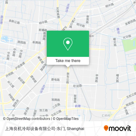 上海良机冷却设备有限公司-东门 map