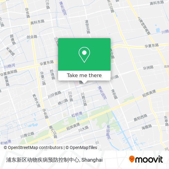 浦东新区动物疾病预防控制中心 map