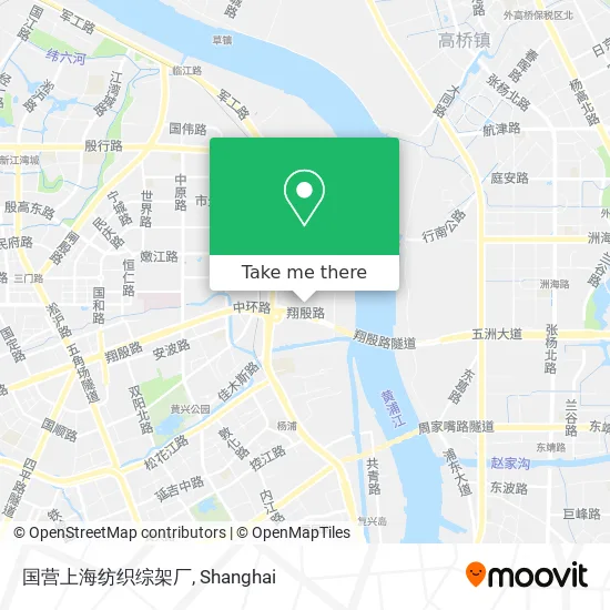 国营上海纺织综架厂 map