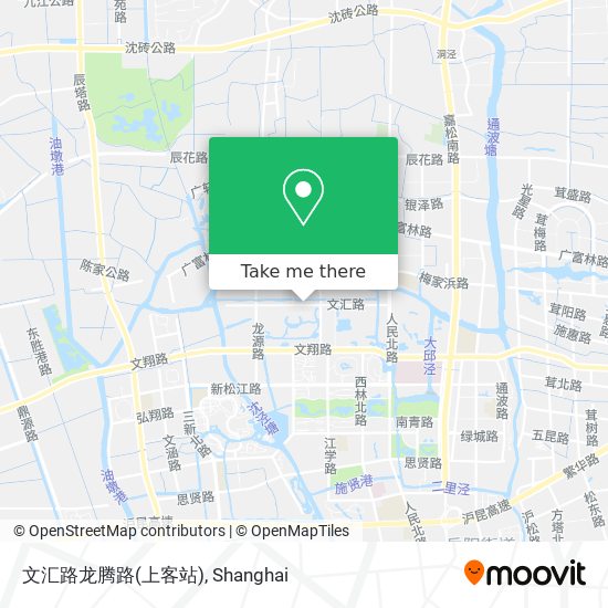 文汇路龙腾路(上客站) map