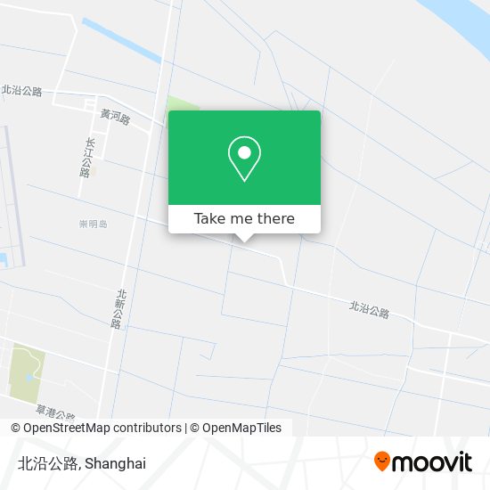 北沿公路 map