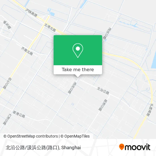 北沿公路/汲浜公路(路口) map