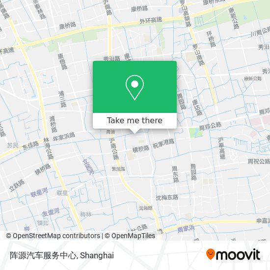 阵源汽车服务中心 map