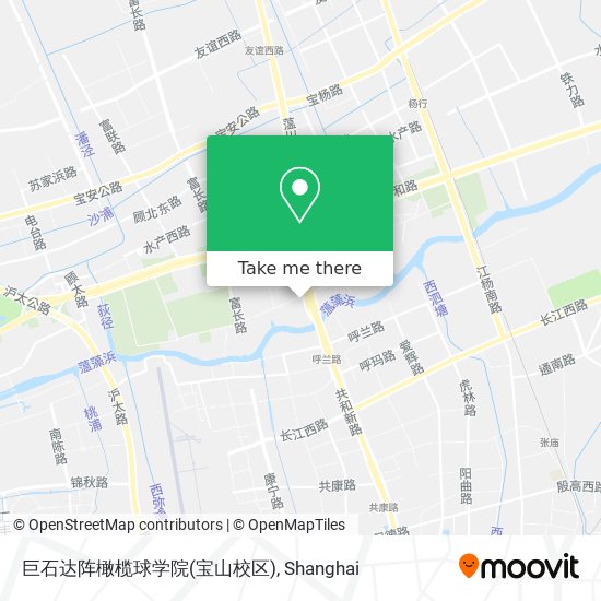 巨石达阵橄榄球学院(宝山校区) map