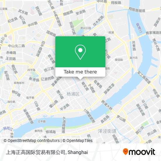上海正高国际贸易有限公司 map