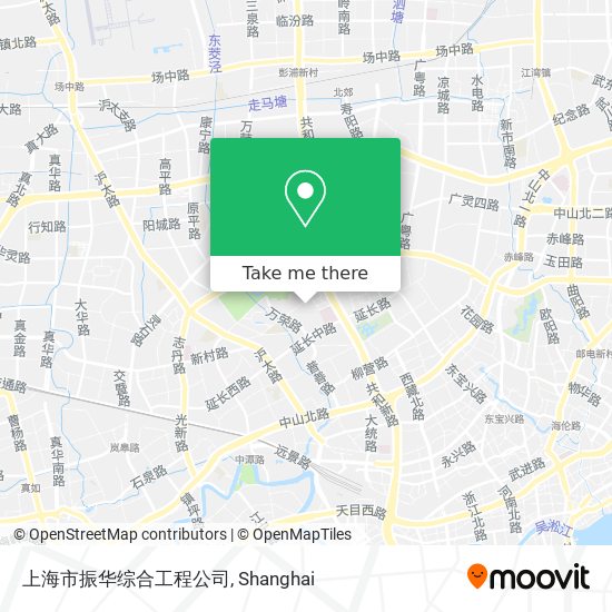 上海市振华综合工程公司 map