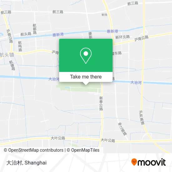 大治村 map