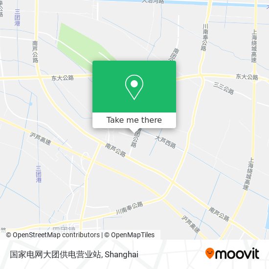 国家电网大团供电营业站 map