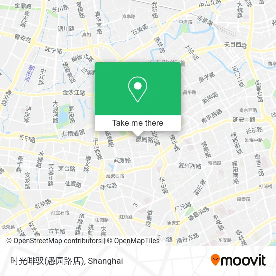 时光啡驭(愚园路店) map