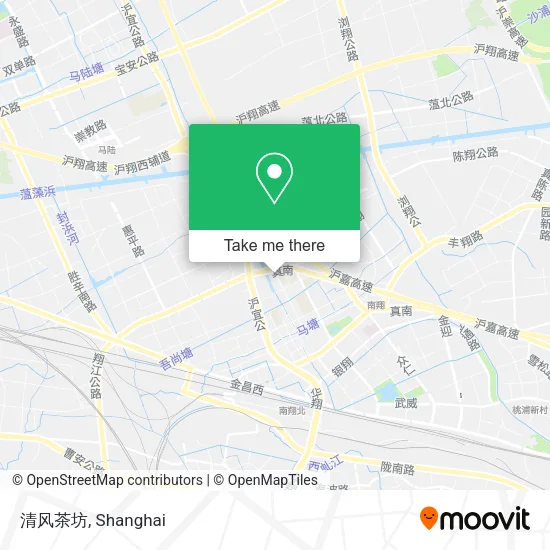 清风茶坊 map