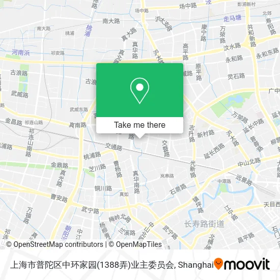 上海市普陀区中环家园(1388弄)业主委员会 map