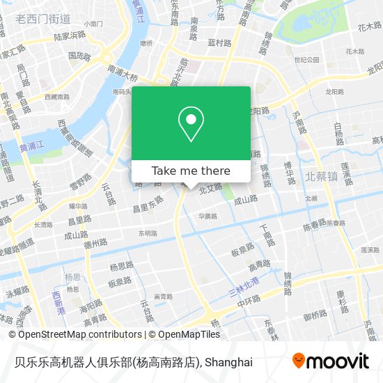 贝乐乐高机器人俱乐部(杨高南路店) map