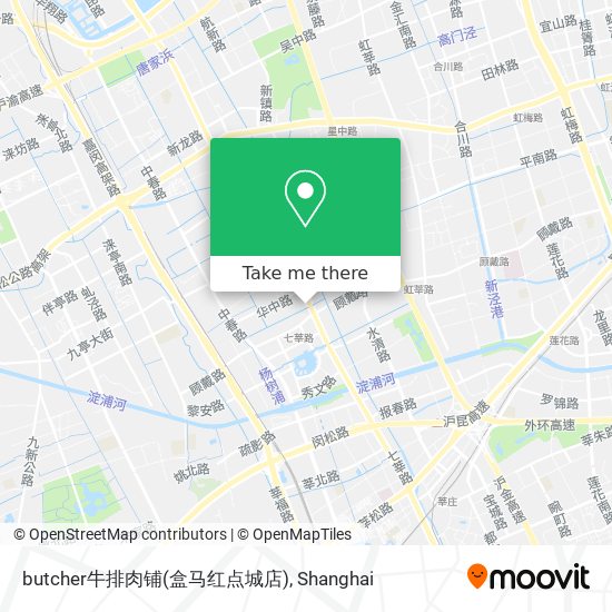 butcher牛排肉铺(盒马红点城店) map