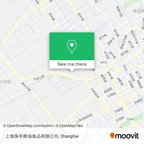 上海珠丰粮油食品有限公司 map