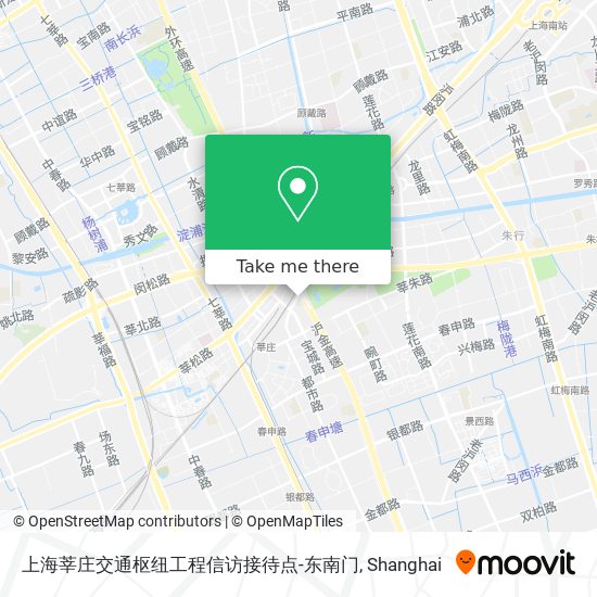 上海莘庄交通枢纽工程信访接待点-东南门 map