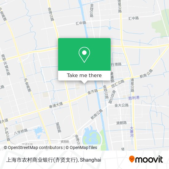 上海市农村商业银行(齐贤支行) map