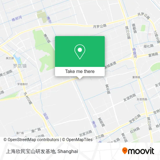 上海欣民宝山研发基地 map