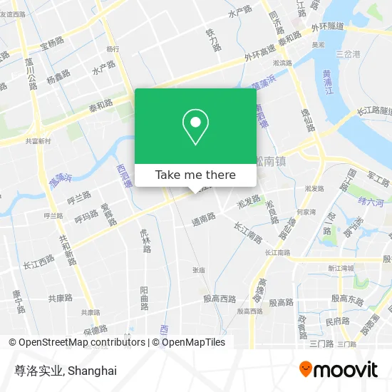 尊洛实业 map