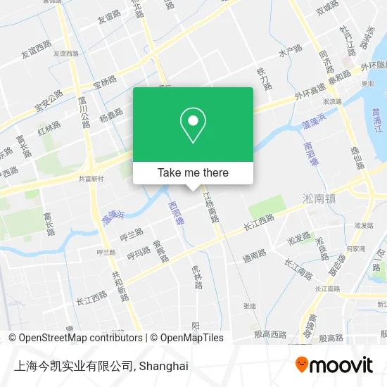 上海今凯实业有限公司 map