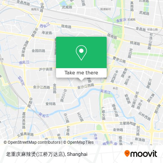 老重庆麻辣烫(江桥万达店) map