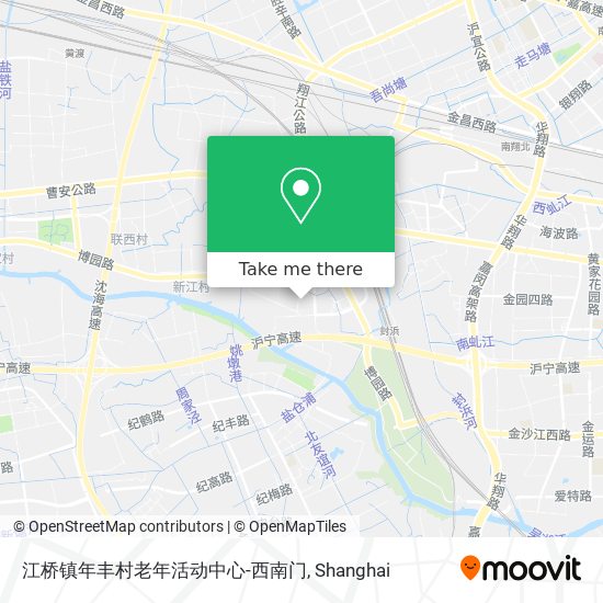 江桥镇年丰村老年活动中心-西南门 map