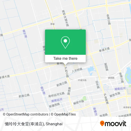 懒玲玲大食堂(奉浦店) map