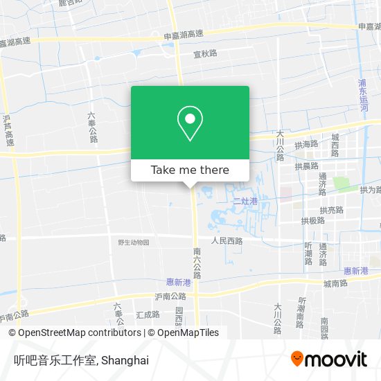 听吧音乐工作室 map