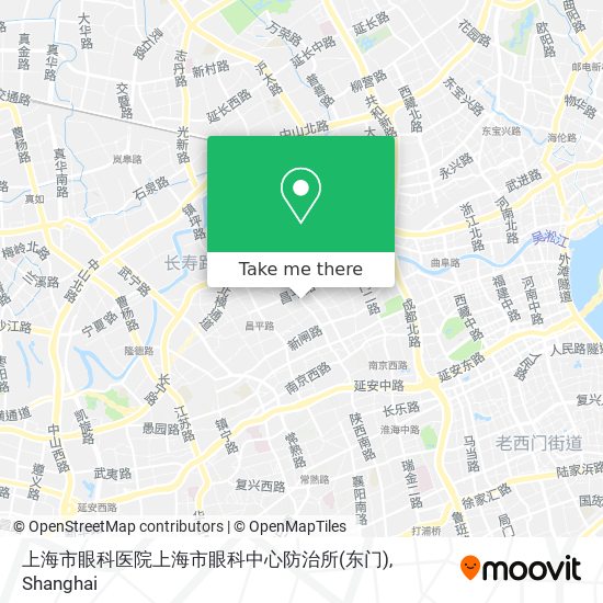上海市眼科医院上海市眼科中心防治所(东门) map