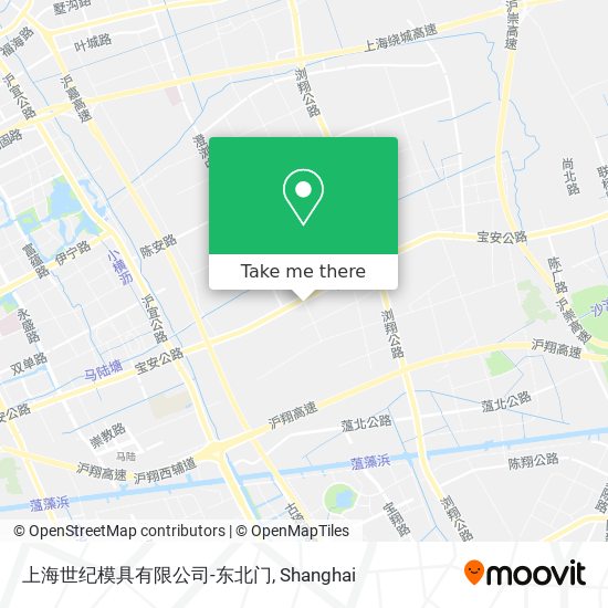 上海世纪模具有限公司-东北门 map