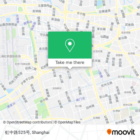 虹中路525号 map