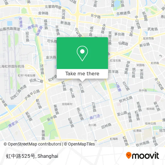 虹中路525号 map